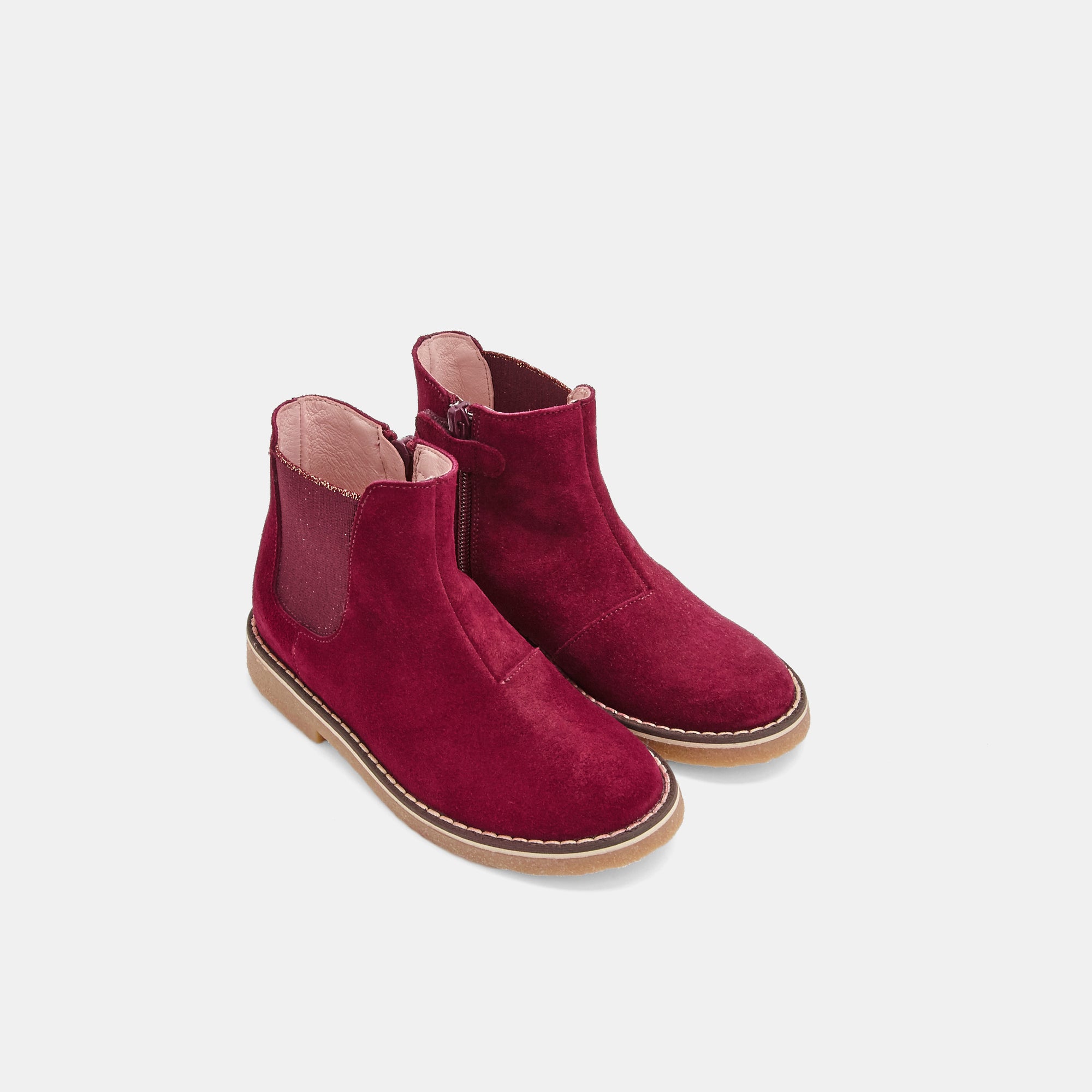 2 QTY / ROSE INDIEN CHAUSSURES CUIR ELOISE
