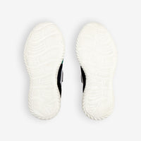Leather Eclair trainers - White & Green