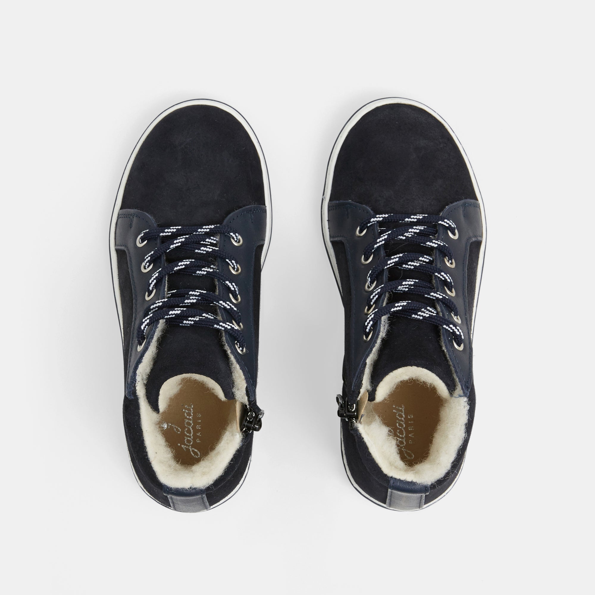 11 QTY / MARINE JACADI CHAUSSURES CUIR ECUEIL