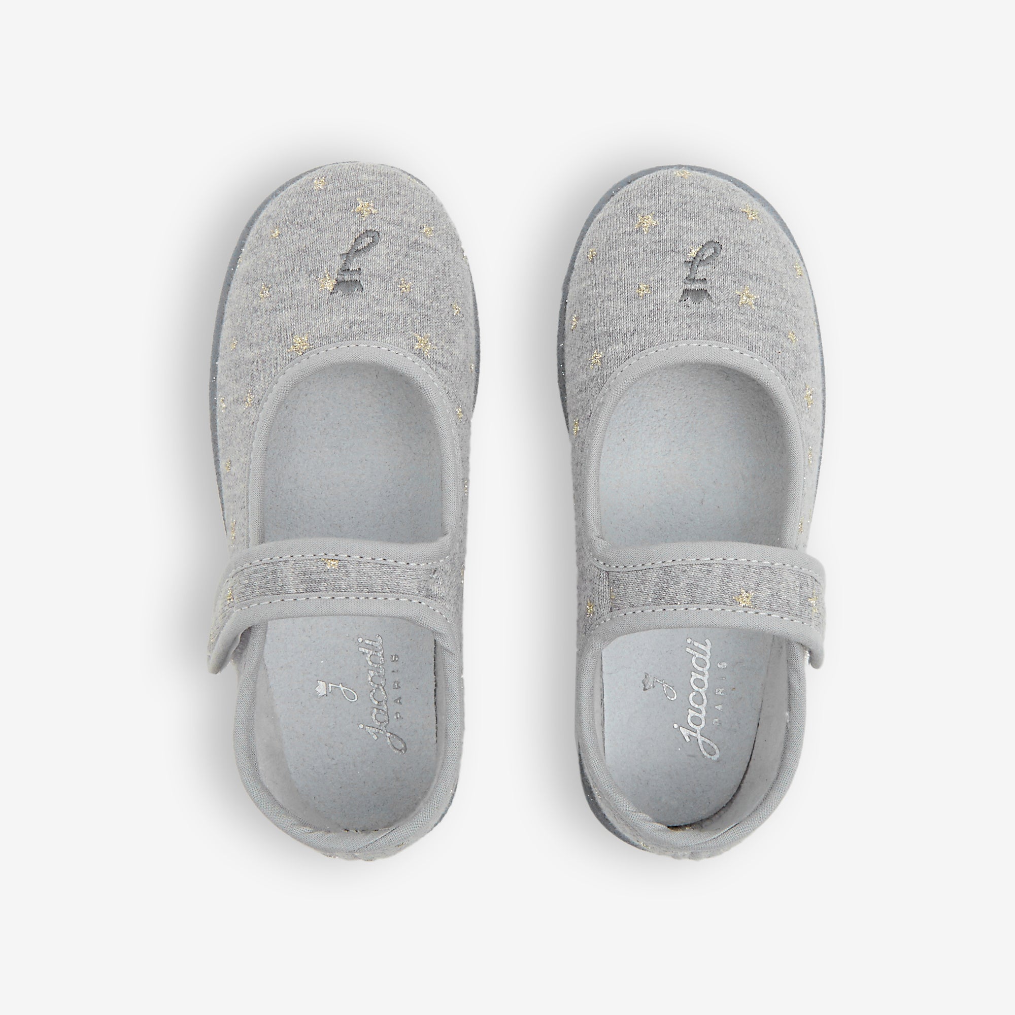 3 QTY / GRIS CHINE  CHAUSSURES TOILE ESOPE