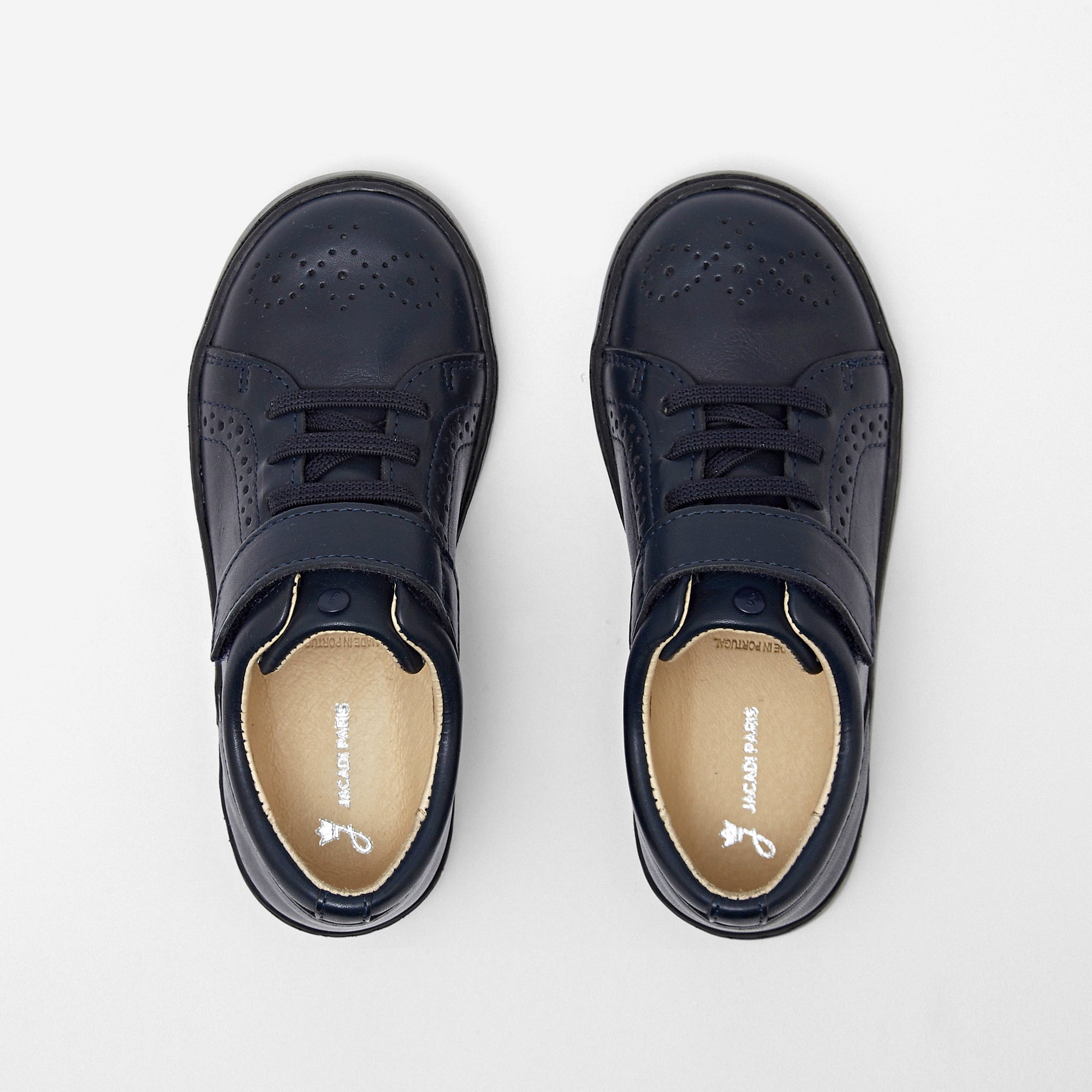 0 QTY / MARINE/BLEU CHAUSSURES CUIR MARQUIS