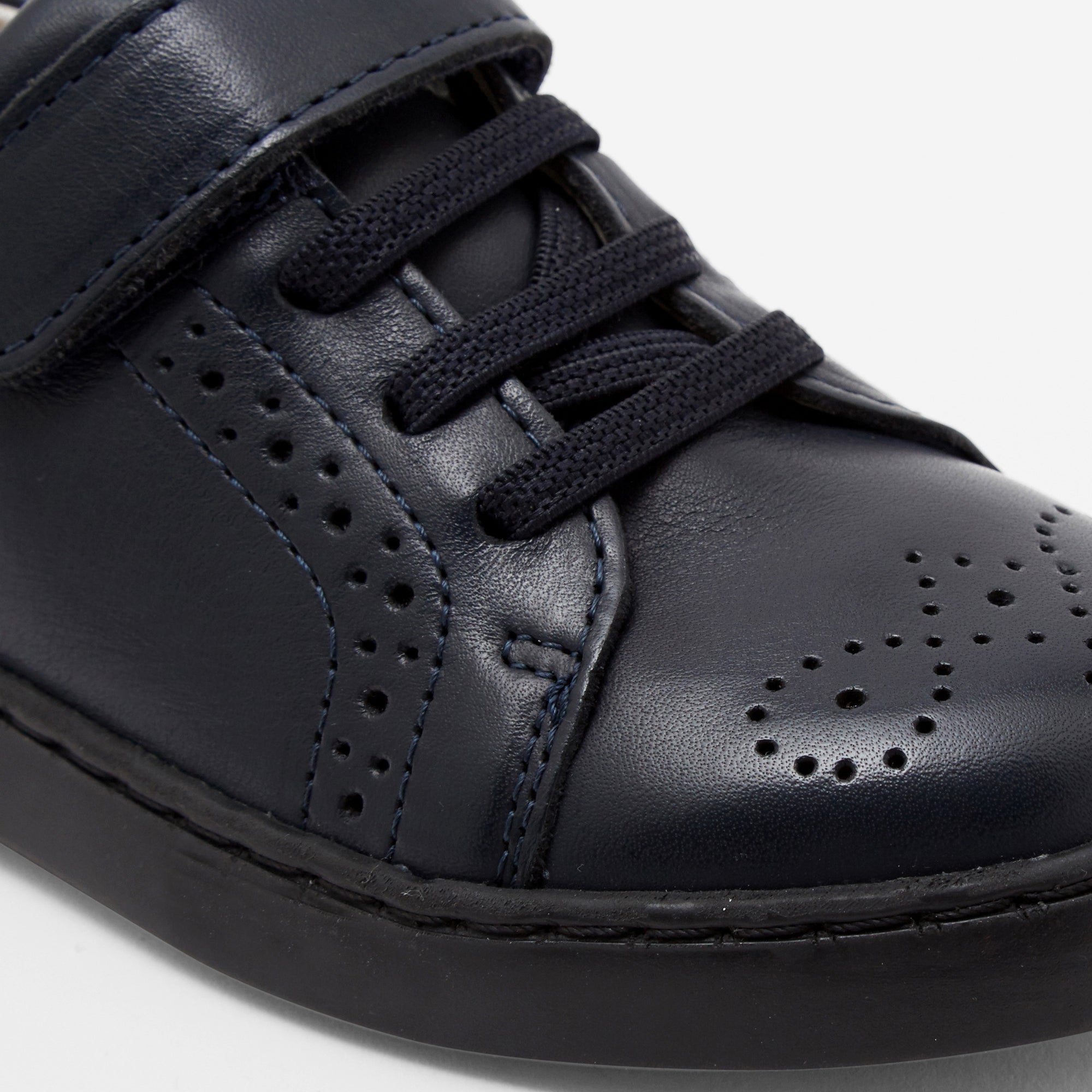 0 QTY / MARINE/BLEU CHAUSSURES CUIR MARQUIS