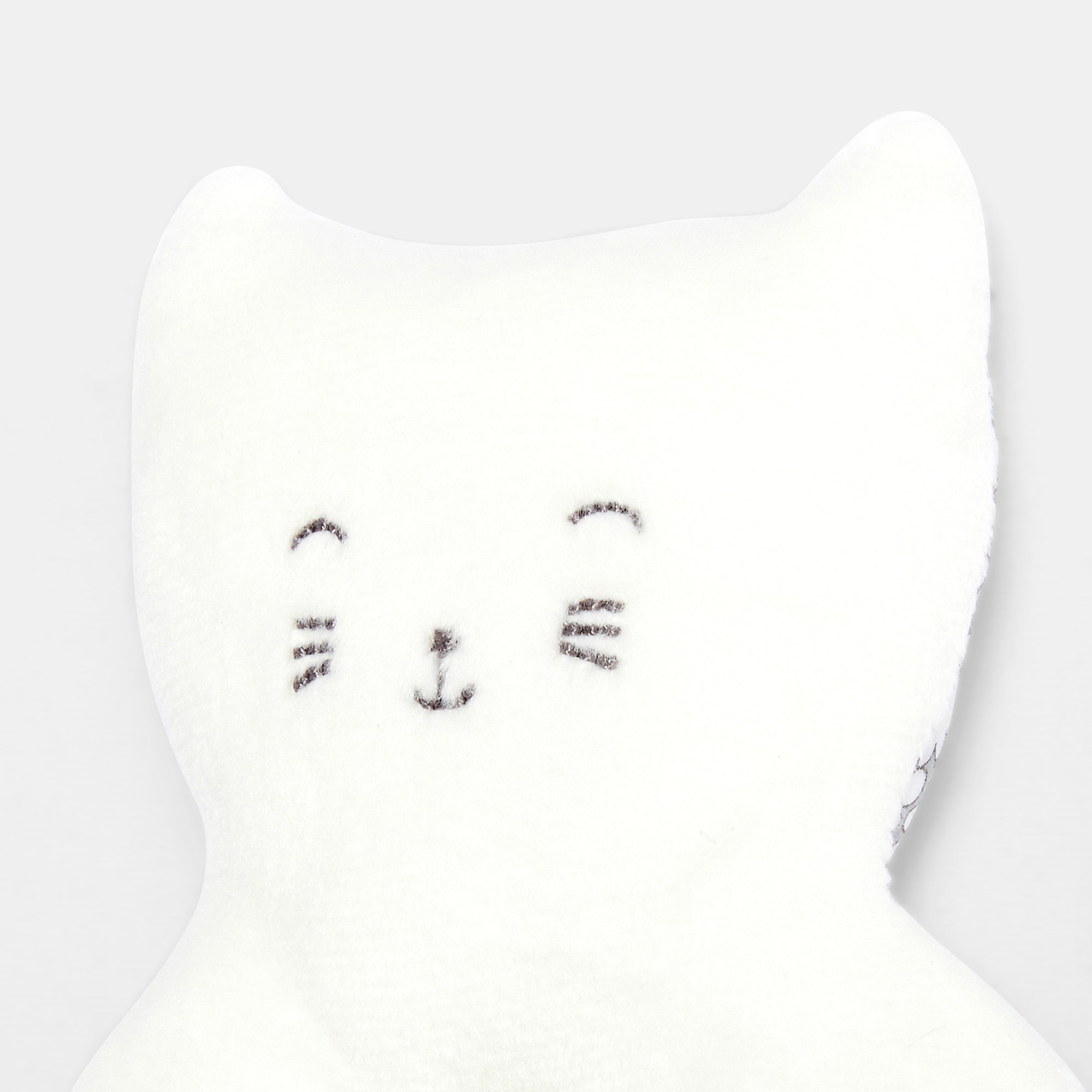 136 QTY / BLANC/MULTICO PUERICULTURE JOUETS HOCHET CHAT LIBERTY PETIT PARIS