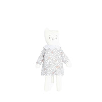 BLANC/MULTICO PELUCHE CHAT PM LIBERTY PETIT PARIS