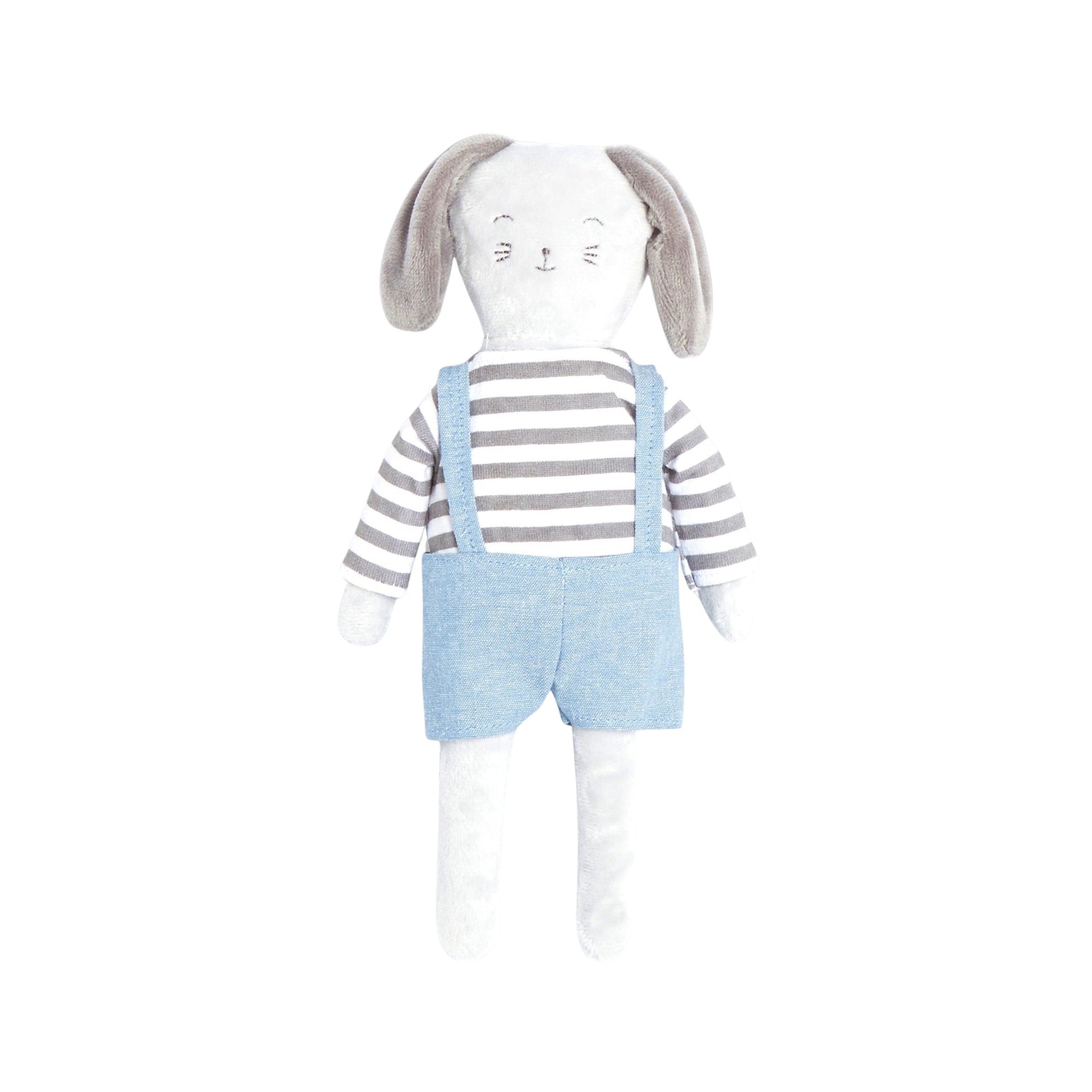 0 QTY / GRIS/MULTICO PUERICULTURE JOUETS PELUCHE CHIEN PM CARREAUX PETIT PARIS