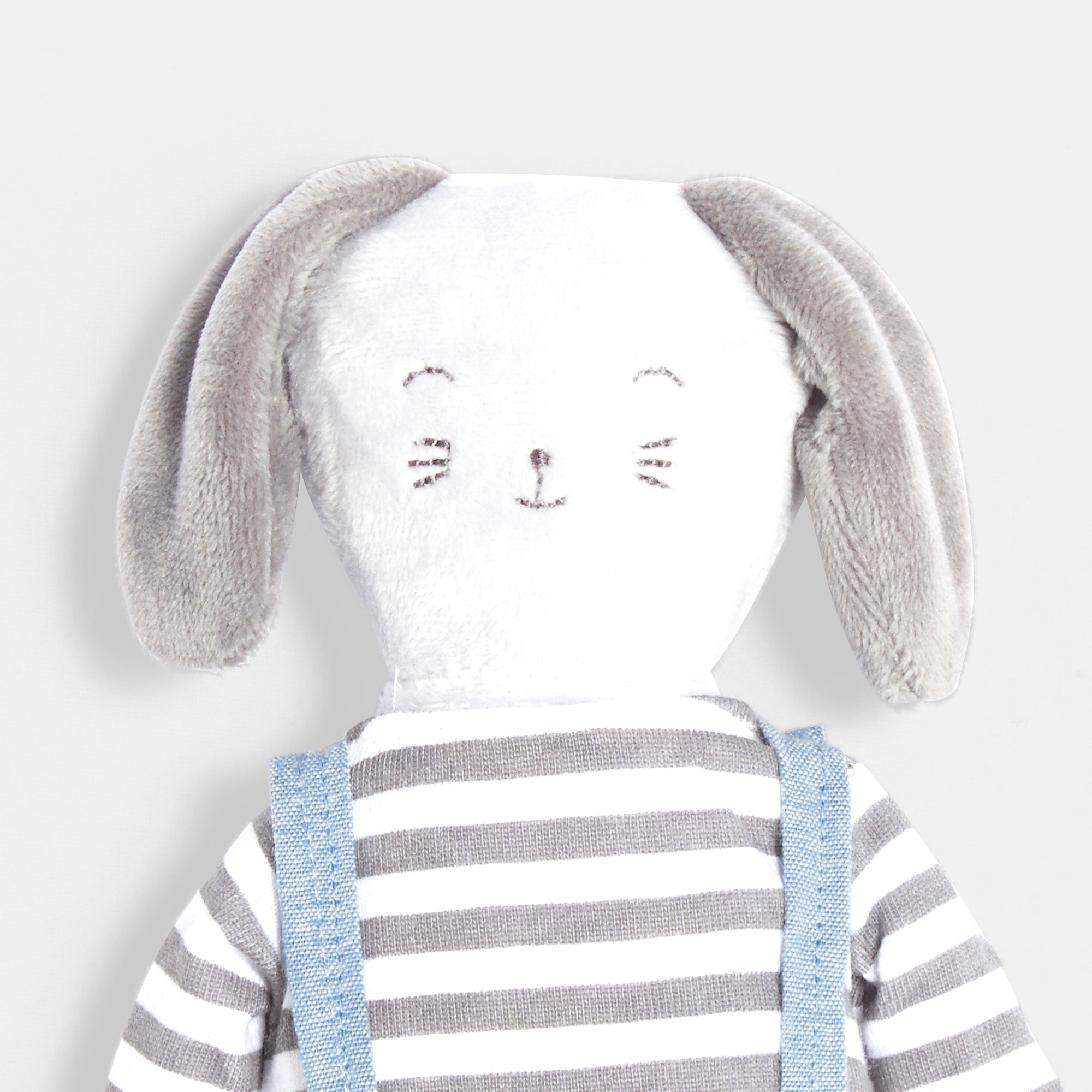 0 QTY / GRIS/MULTICO PUERICULTURE JOUETS PELUCHE CHIEN PM CARREAUX PETIT PARIS