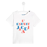 0 QTY / BLANC JACADI PAP TEE-SHIRT NAGER