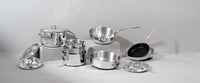 Sauteuse bombée 20cm M'INOX360 en inox