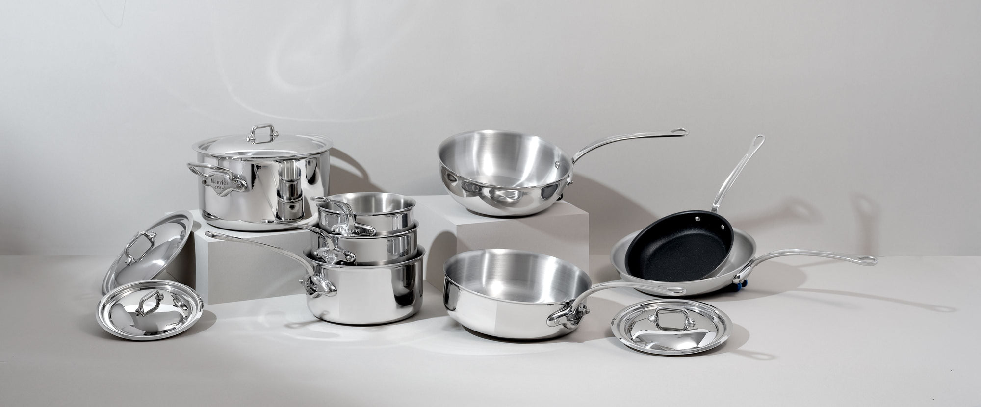 Sauteuse bombée 20cm M'INOX360 en inox