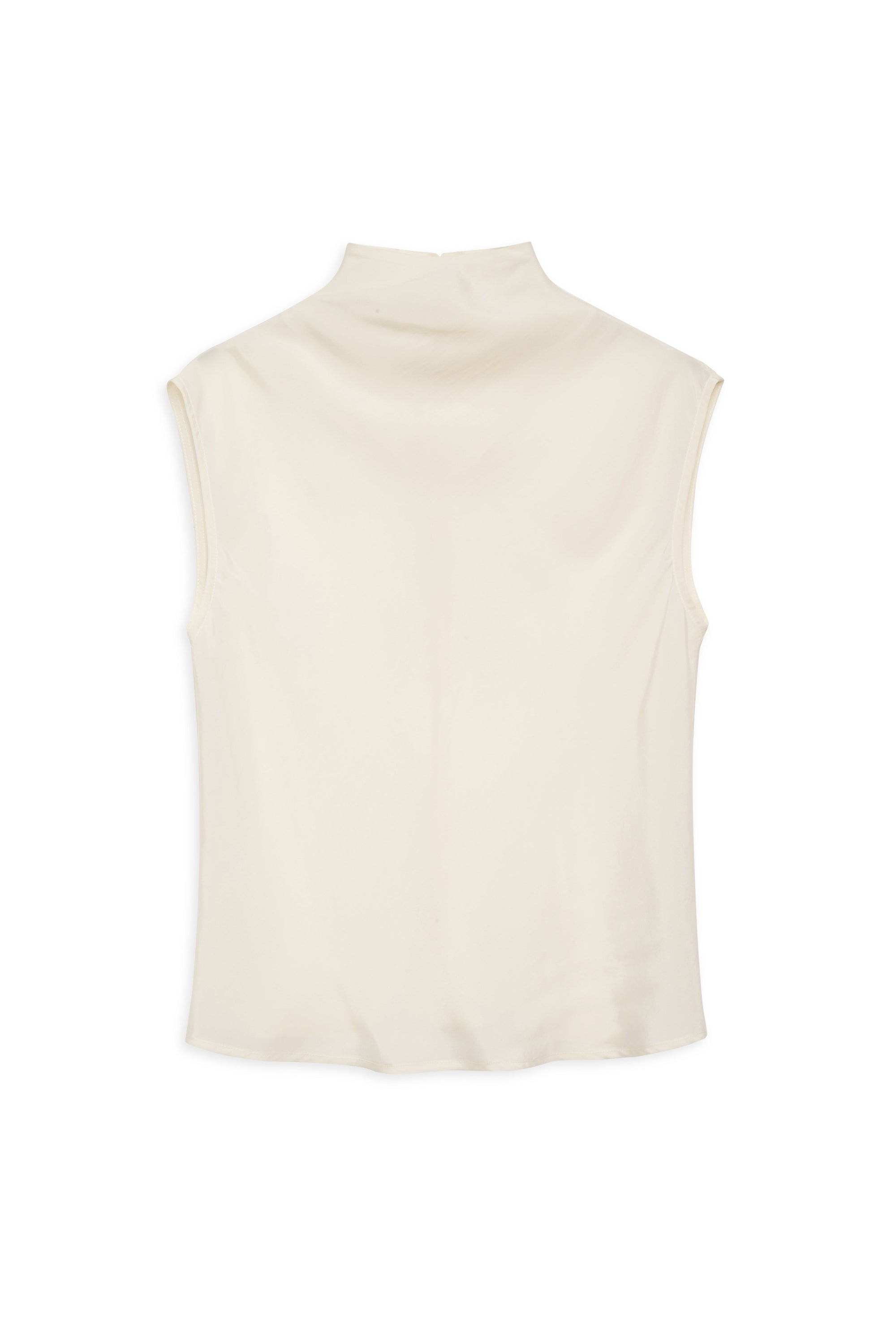 Top Ianna en soie mélangée - Off White