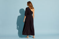 NOIR GÉORGIE ROBE LONGUE