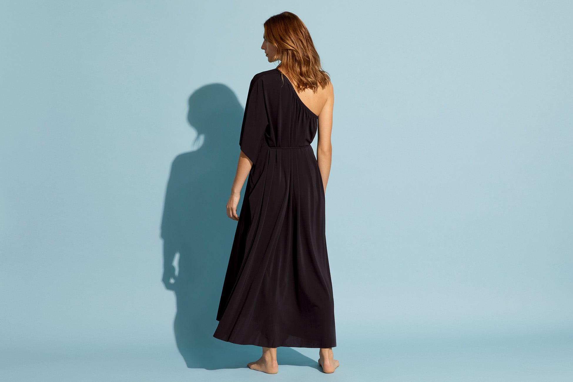 NOIR GÉORGIE ROBE LONGUE
