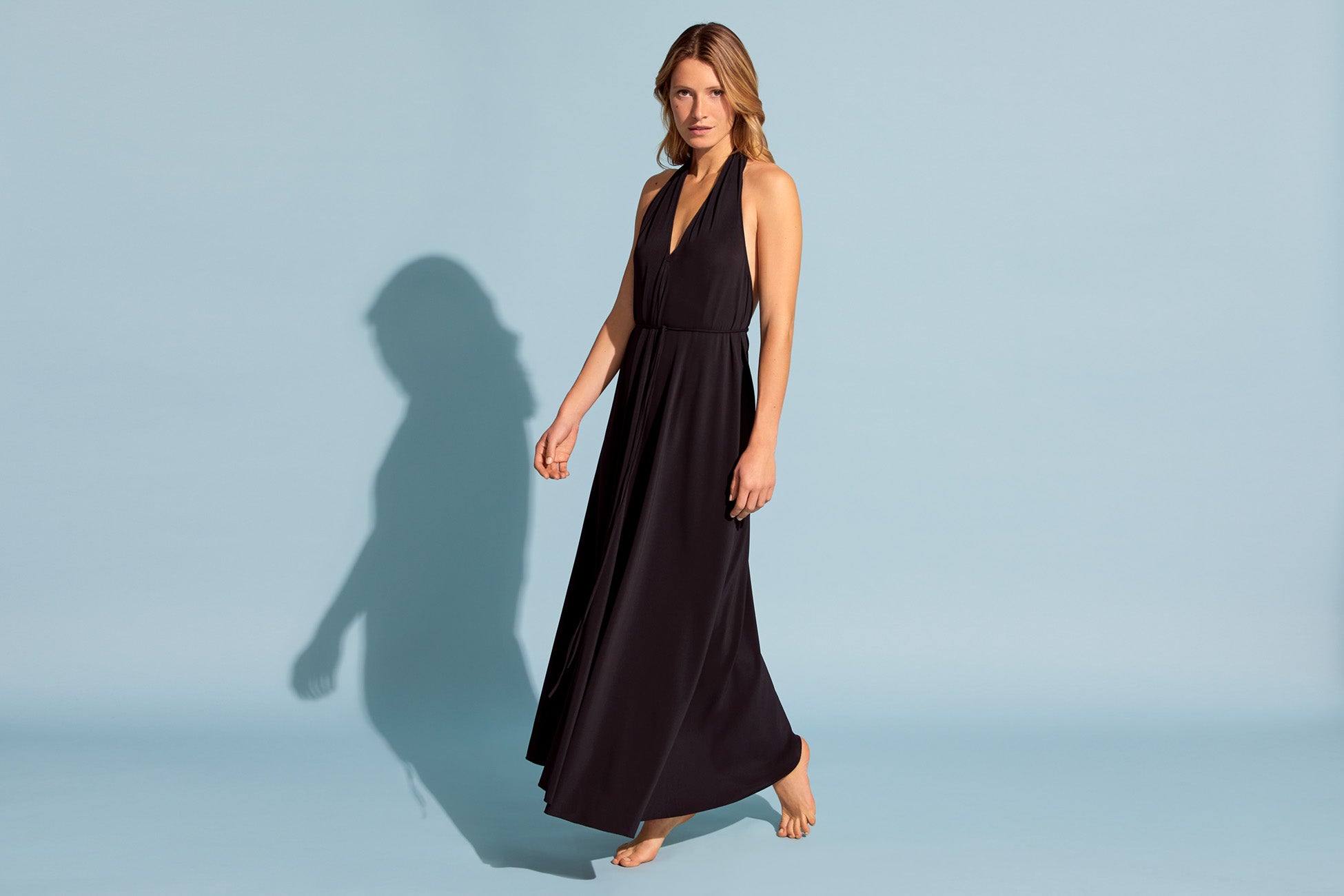 NOIR DÉSIRÉE ROBE LONGUE