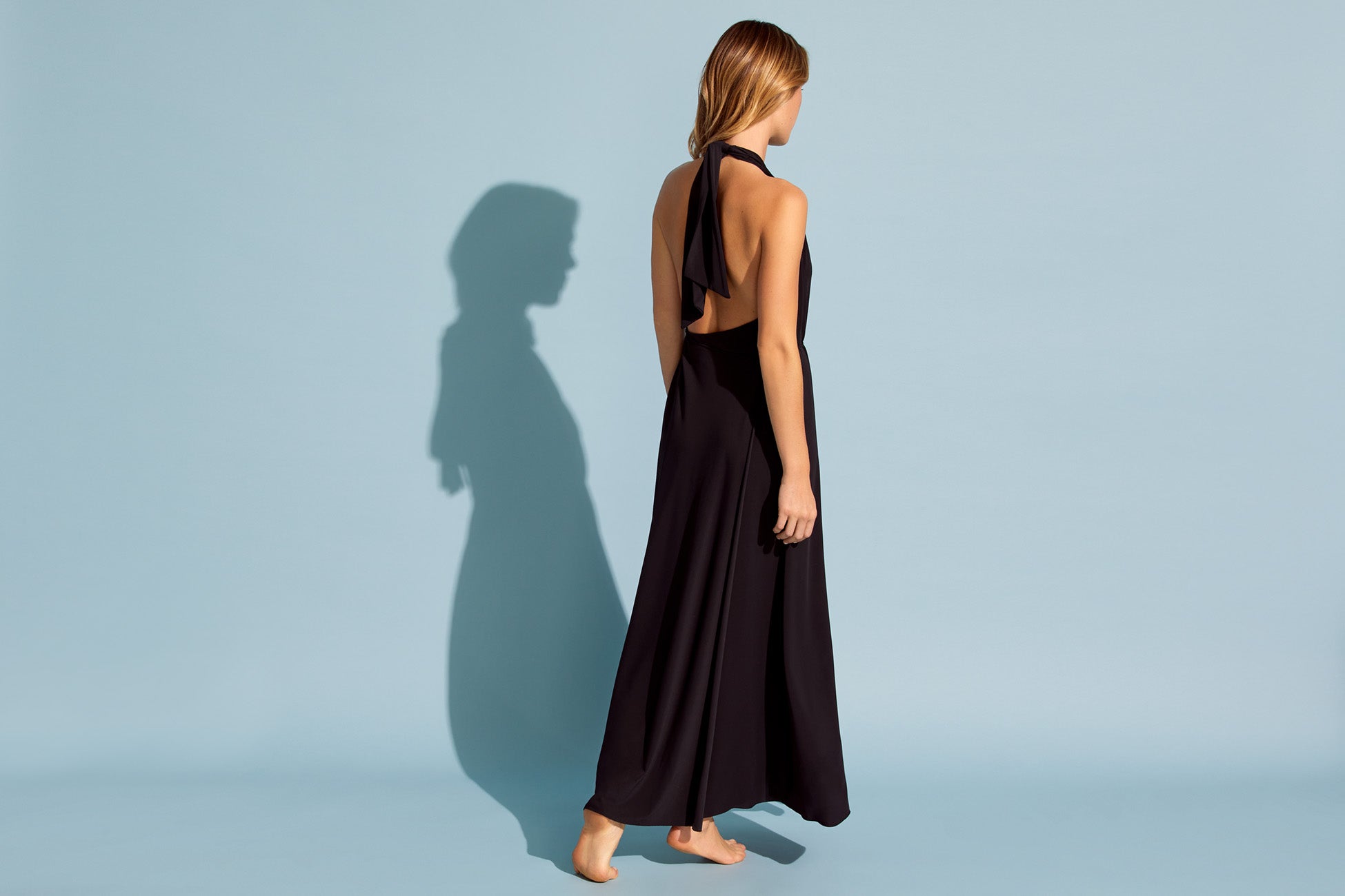 NOIR DÉSIRÉE ROBE LONGUE