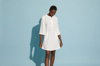 SILK SORBET ROBE COURTE