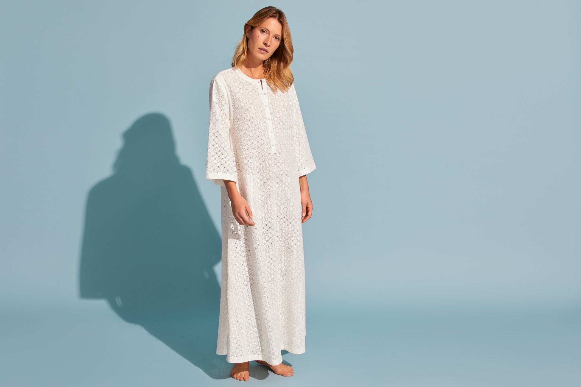 SILK MADRAGUE ROBE LONGUE