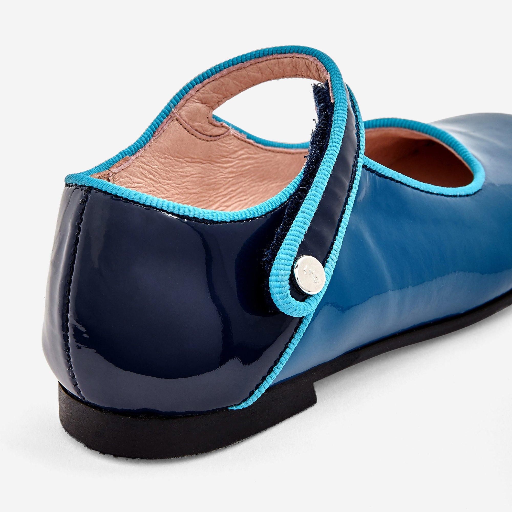 BLEU RIVAGE DANELLE CUIR VERNIS
