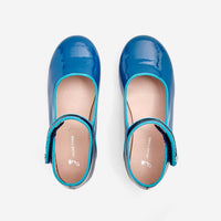 21 QTY / BLEU RIVAGE CHAUSSURES CUIR DANELLE CUIR VERNIS