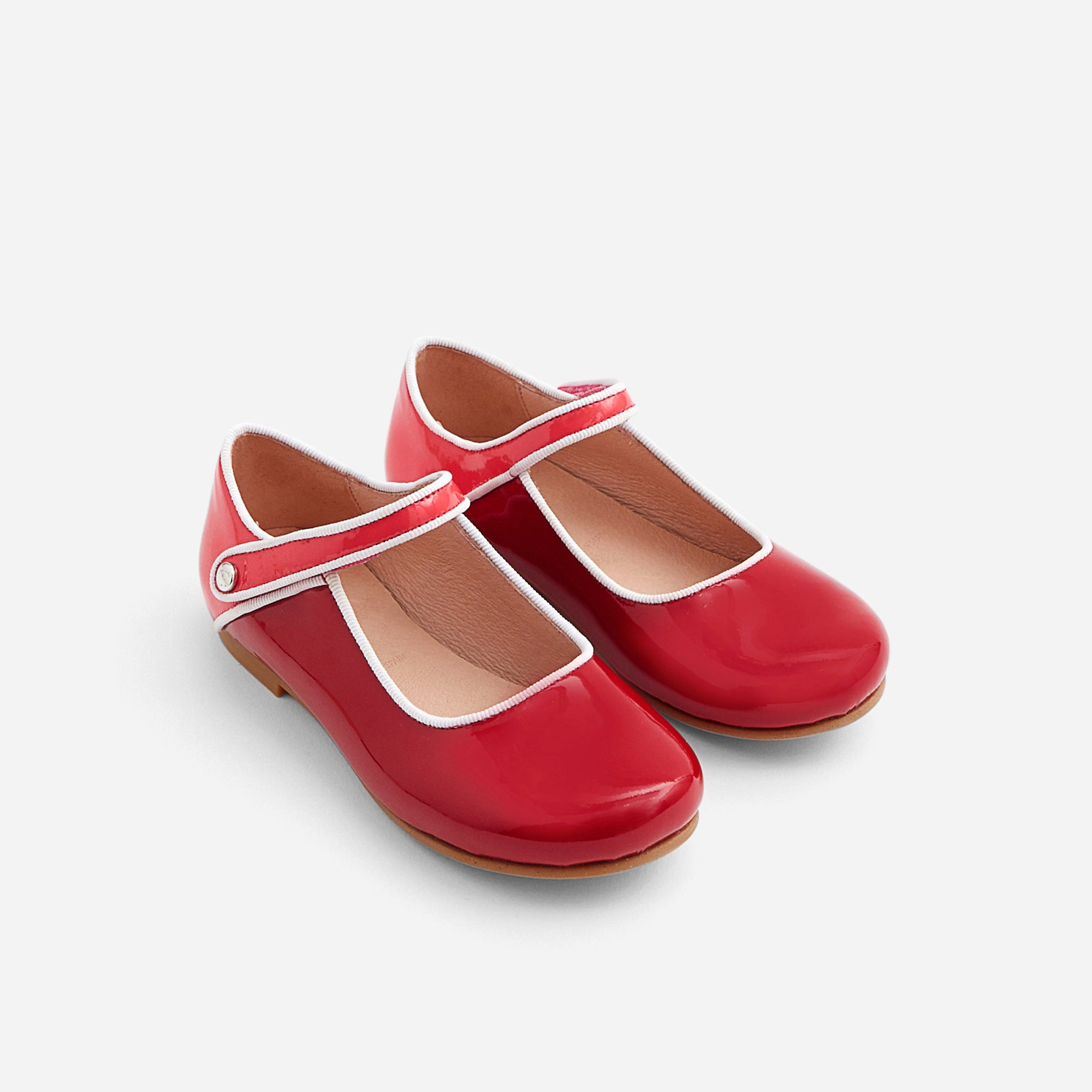 6 QTY / BORDEAUX/ROSE CHAUSSURES CUIR DANELLE CUIR VERNIS