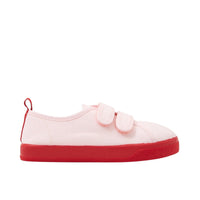 186 QTY / ROSE CHAUSSURES TOILE SACRIPANT BIS