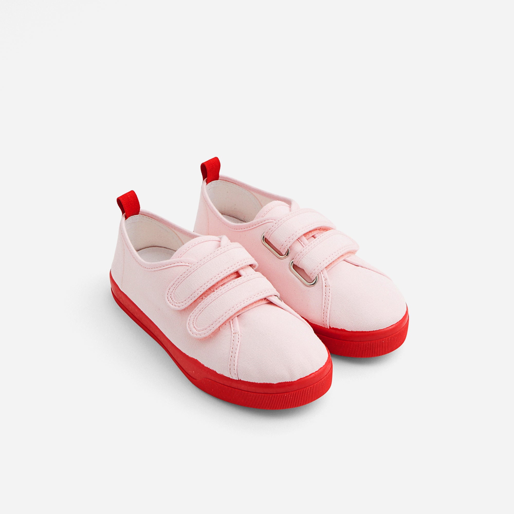 186 QTY / ROSE CHAUSSURES TOILE SACRIPANT BIS