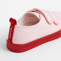 186 QTY / ROSE CHAUSSURES TOILE SACRIPANT BIS