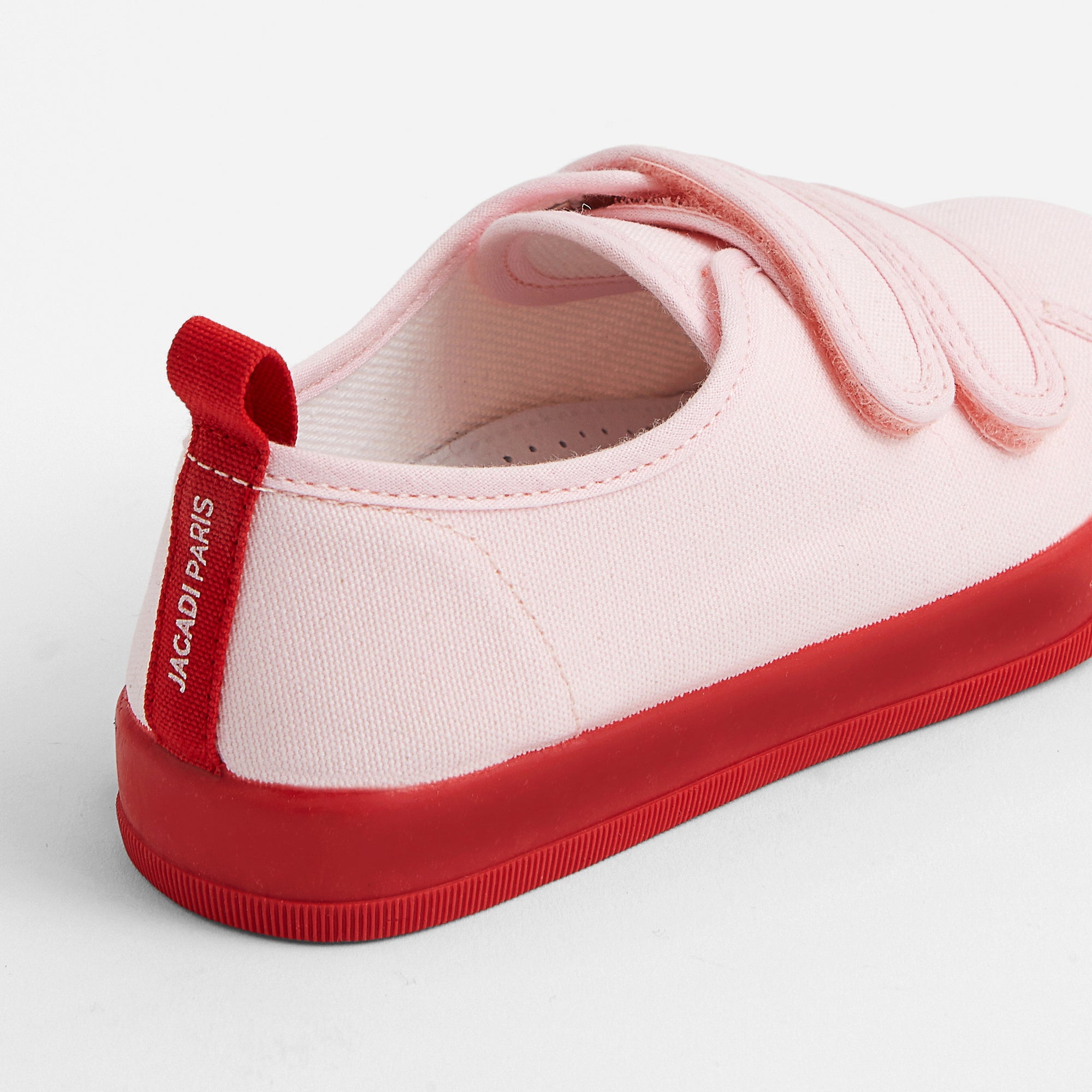 186 QTY / ROSE CHAUSSURES TOILE SACRIPANT BIS