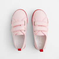 186 QTY / ROSE CHAUSSURES TOILE SACRIPANT BIS