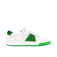 0 QTY / BLANC/VERT CHAUSSURES CUIR DONOVAN