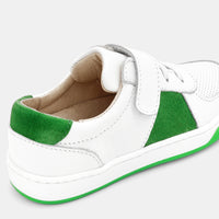 0 QTY / BLANC/VERT CHAUSSURES CUIR DONOVAN
