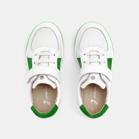 0 QTY / BLANC/VERT CHAUSSURES CUIR DONOVAN