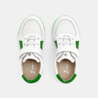 0 QTY / BLANC/VERT CHAUSSURES CUIR DONOVAN
