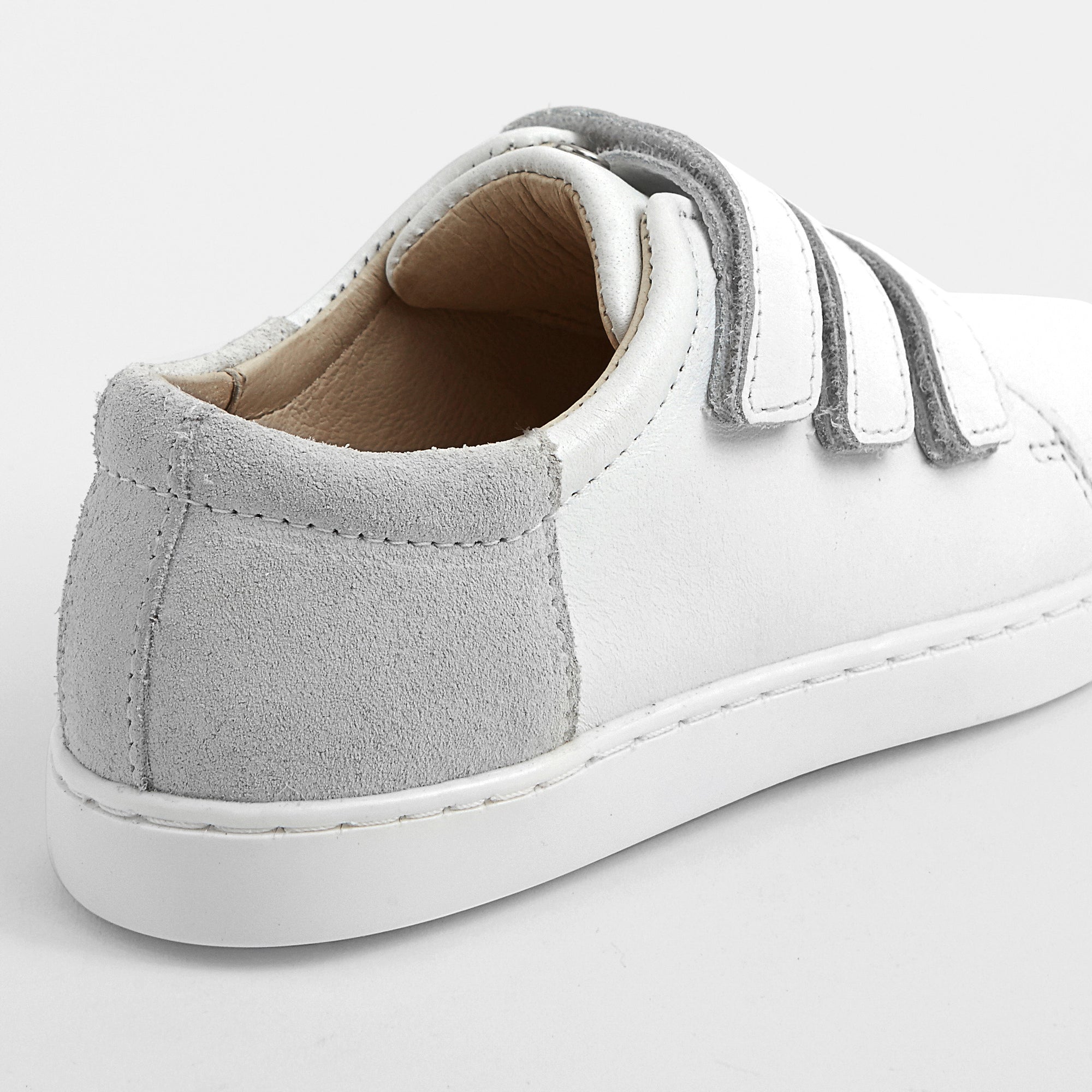 2 QTY / BLANC JACADI CHAUSSURES CUIR ETHAN BIS