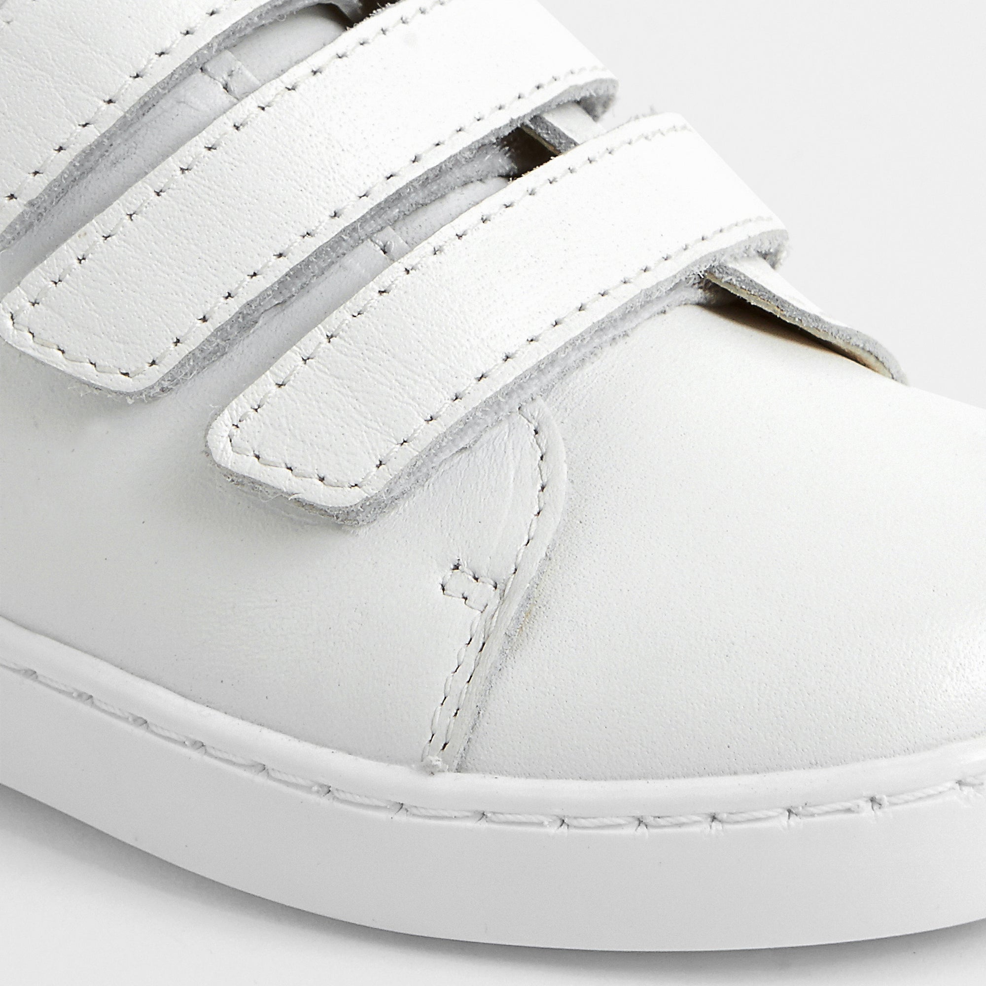 2 QTY / BLANC JACADI CHAUSSURES CUIR ETHAN BIS