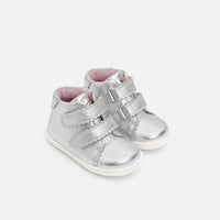 0 QTY / ARGENT CHAUSSURES CUIR DONNA
