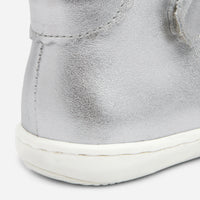 0 QTY / ARGENT CHAUSSURES CUIR DONNA