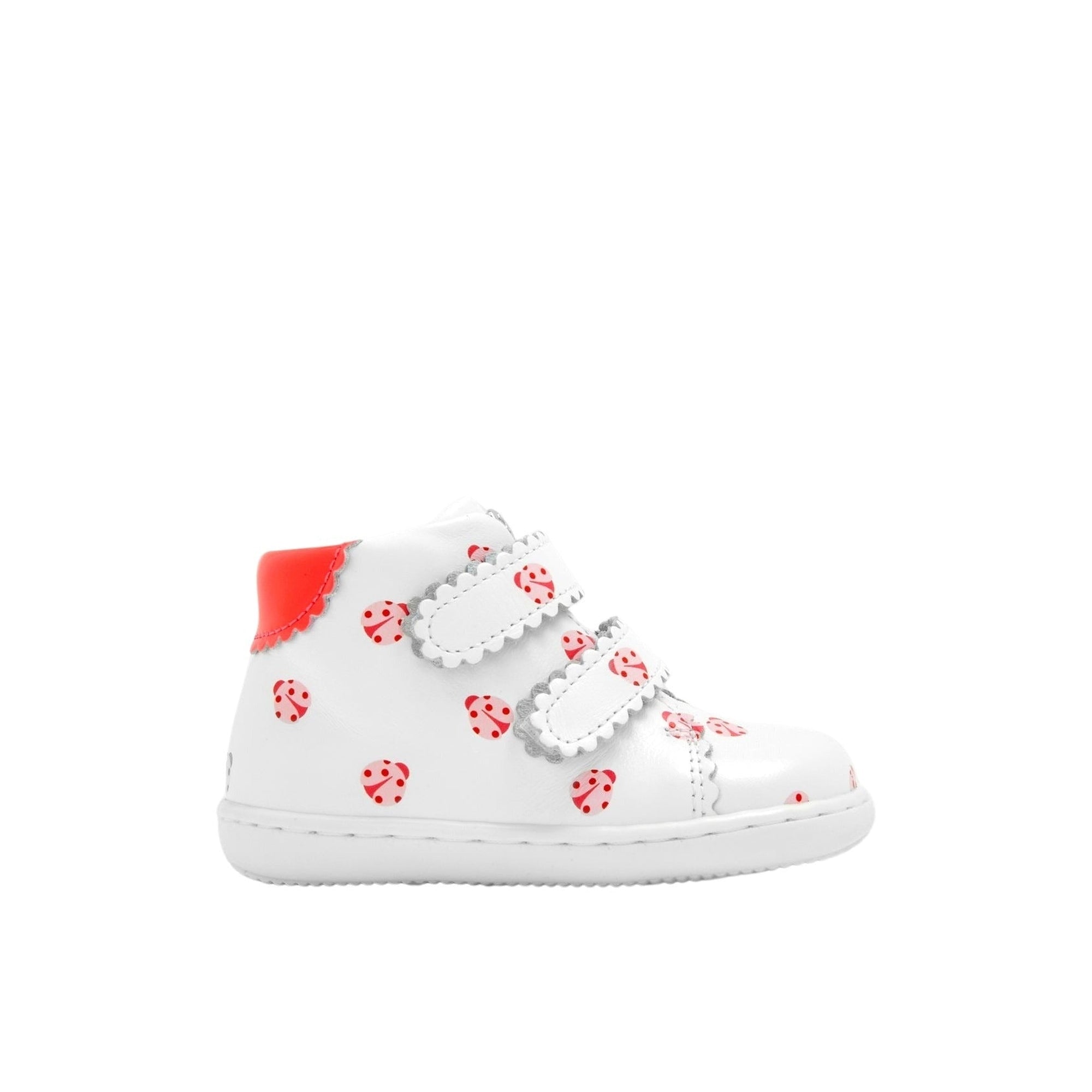 1 QTY / BLANC/MULTICO CHAUSSURES CUIR DONNA