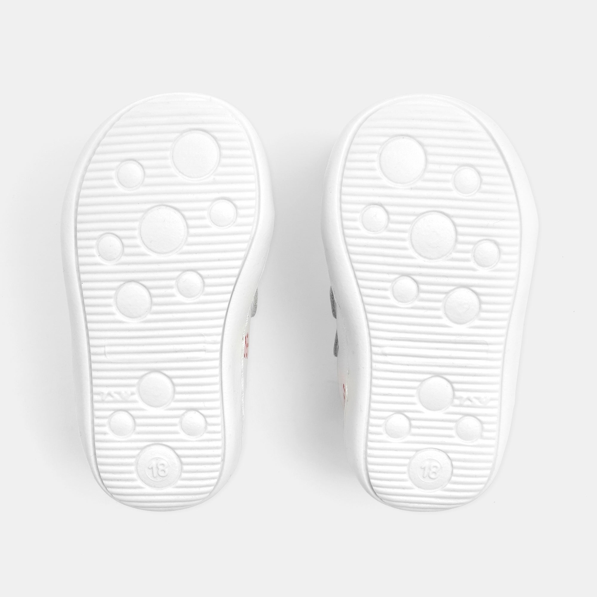 1 QTY / BLANC/MULTICO CHAUSSURES CUIR DONNA