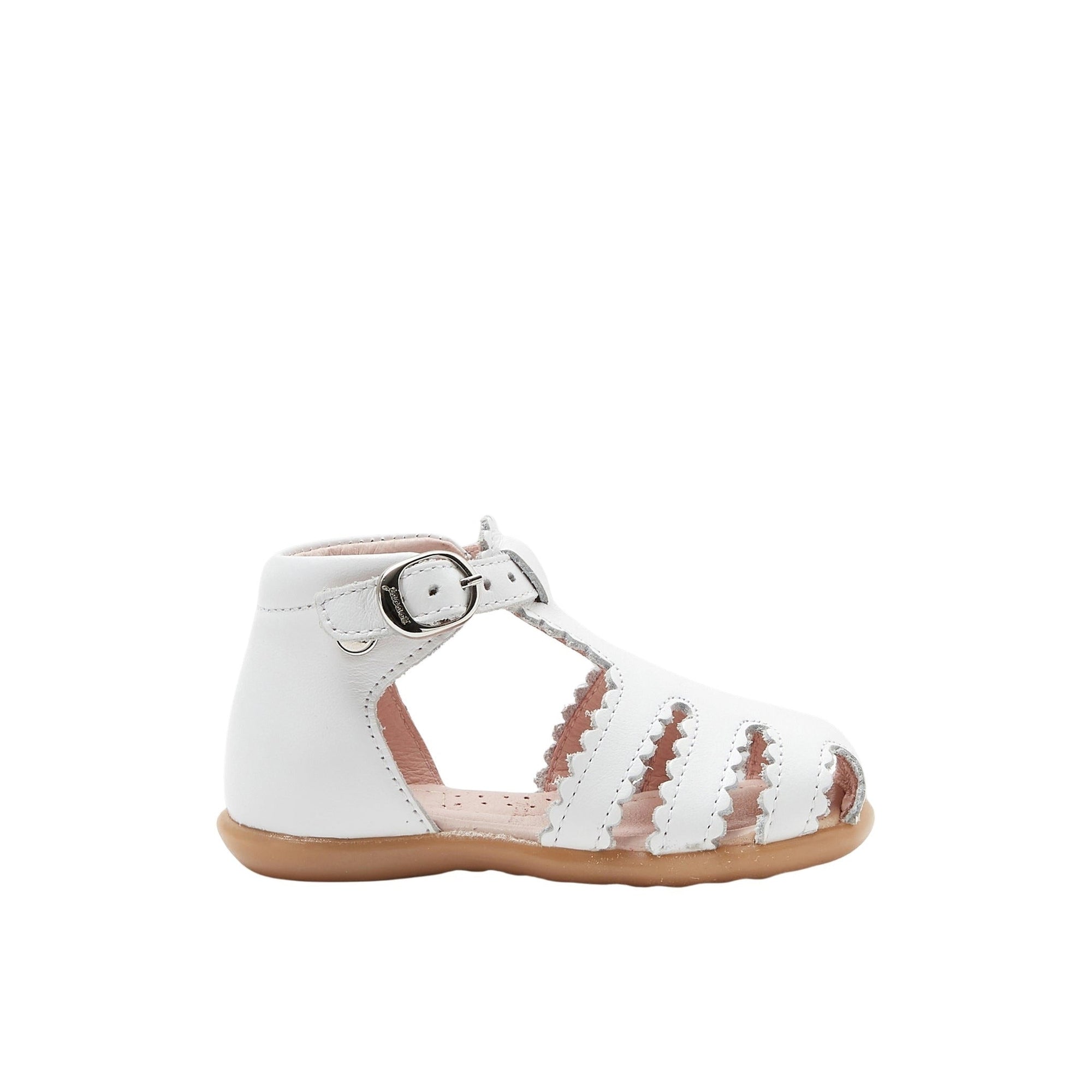 0 QTY / BLANC JACADI CHAUSSURES CUIR DUNE