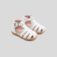 0 QTY / BLANC JACADI CHAUSSURES CUIR DUNE