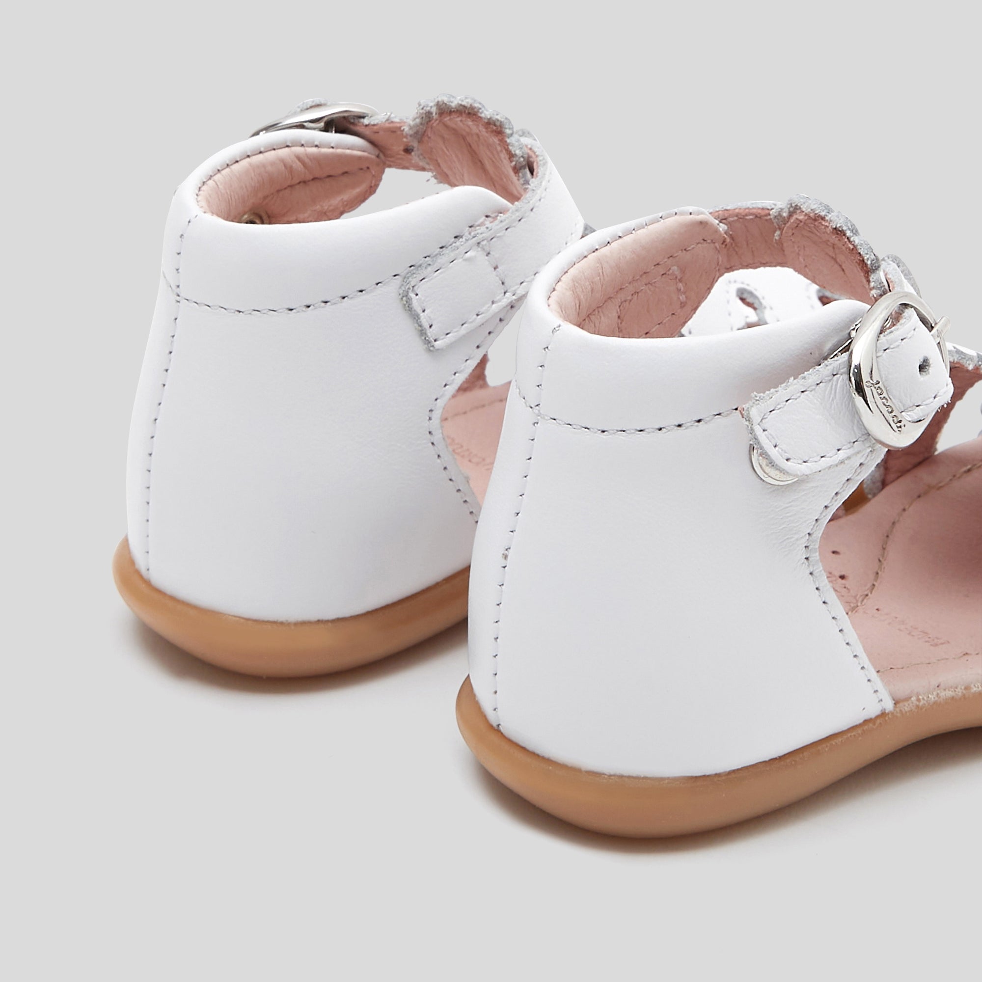 0 QTY / BLANC JACADI CHAUSSURES CUIR DUNE