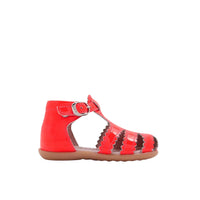 Dune pre-walk sandals in patent leather - Fluo Pink