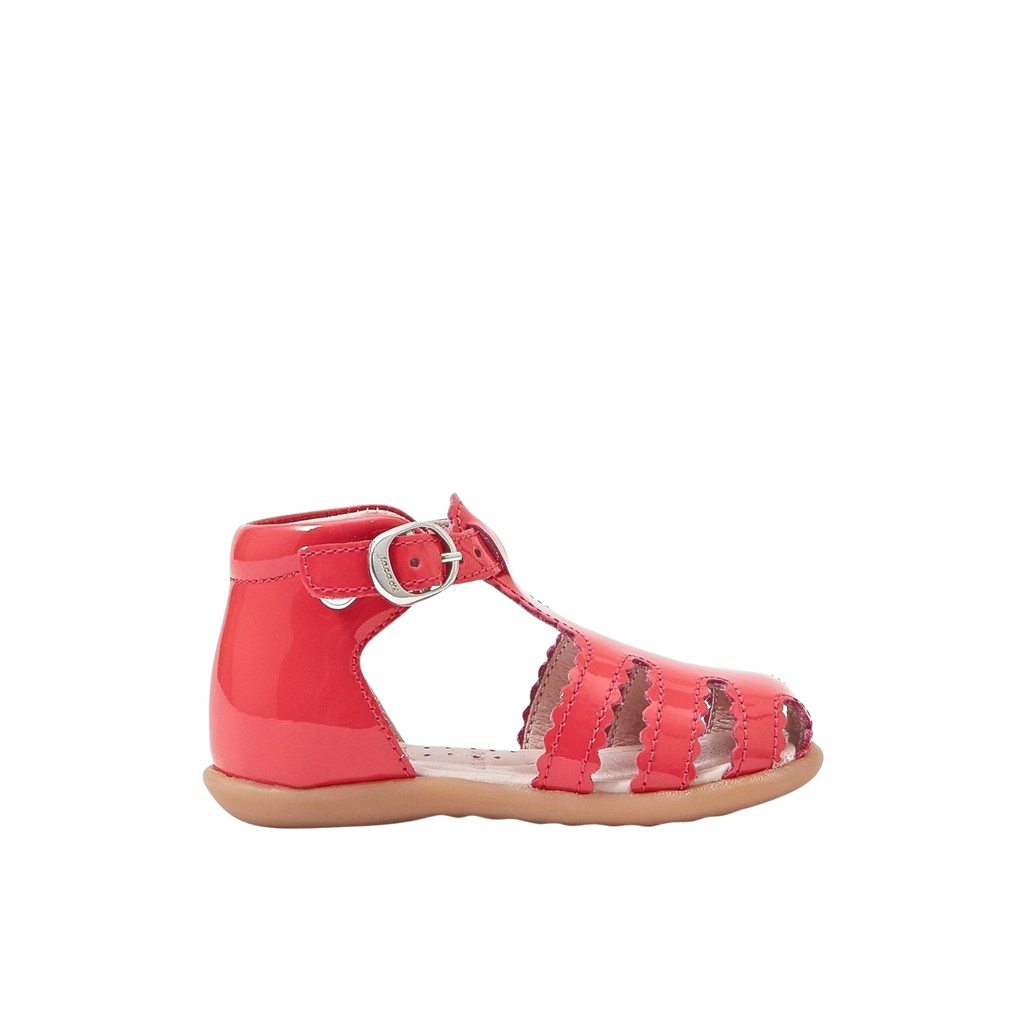 Dune Patent leather sandals - Dark pink