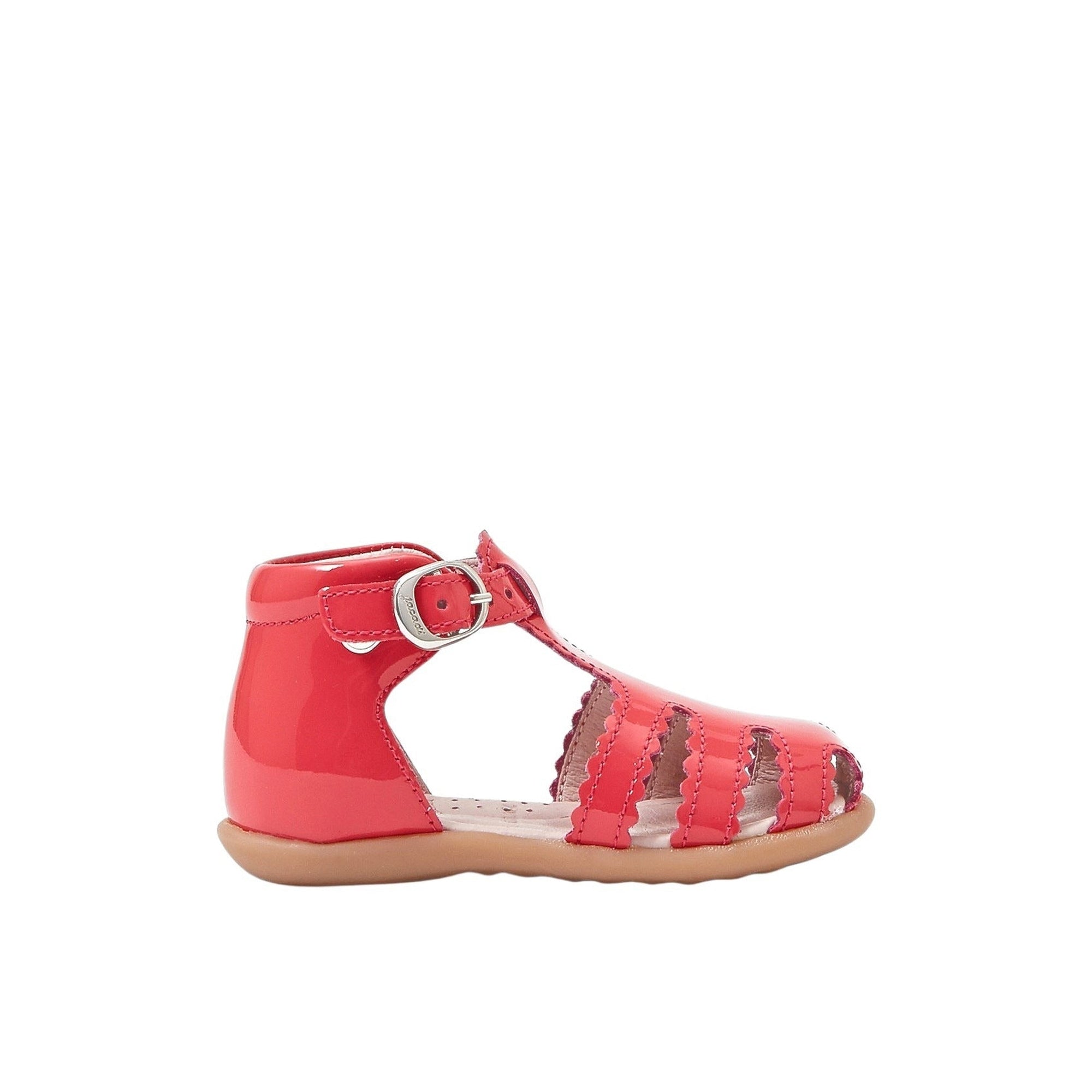 5 QTY / ROSE THE FONCE CHAUSSURES CUIR DUNE VERNIS