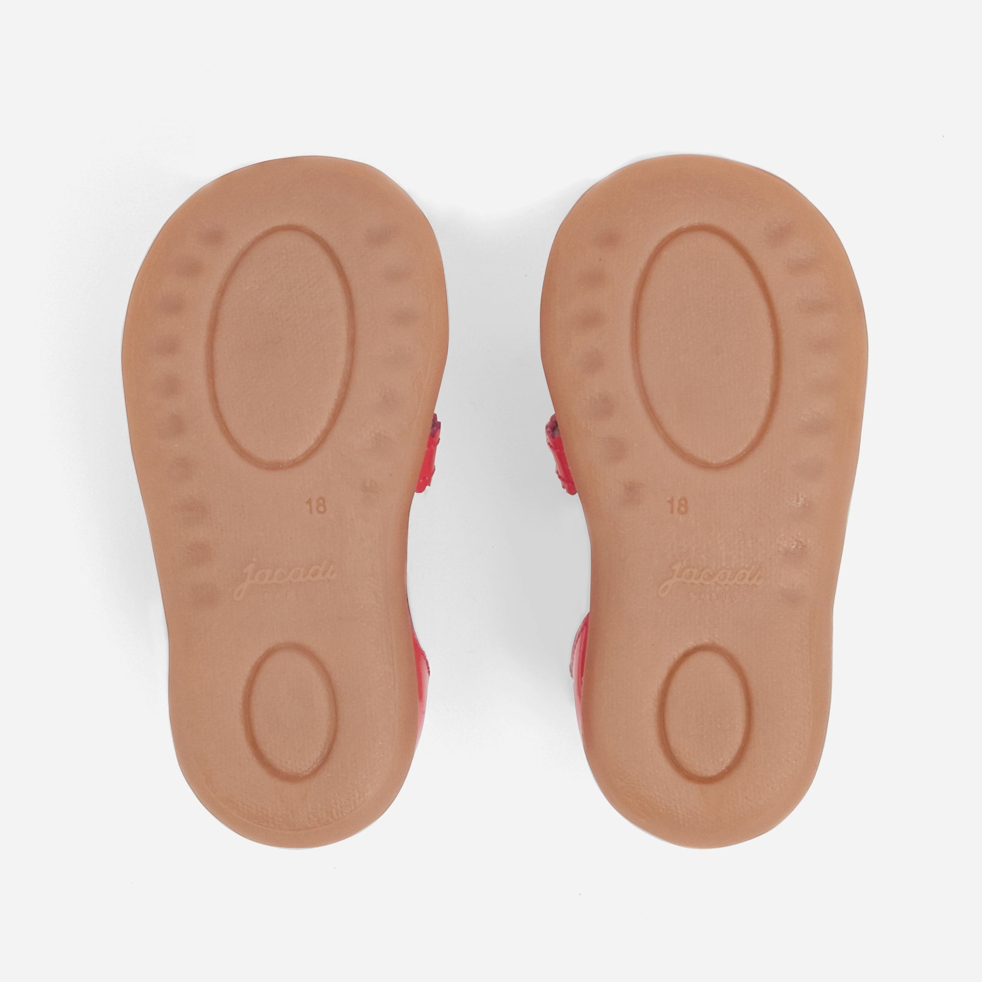 5 QTY / ROSE THE FONCE CHAUSSURES CUIR DUNE VERNIS