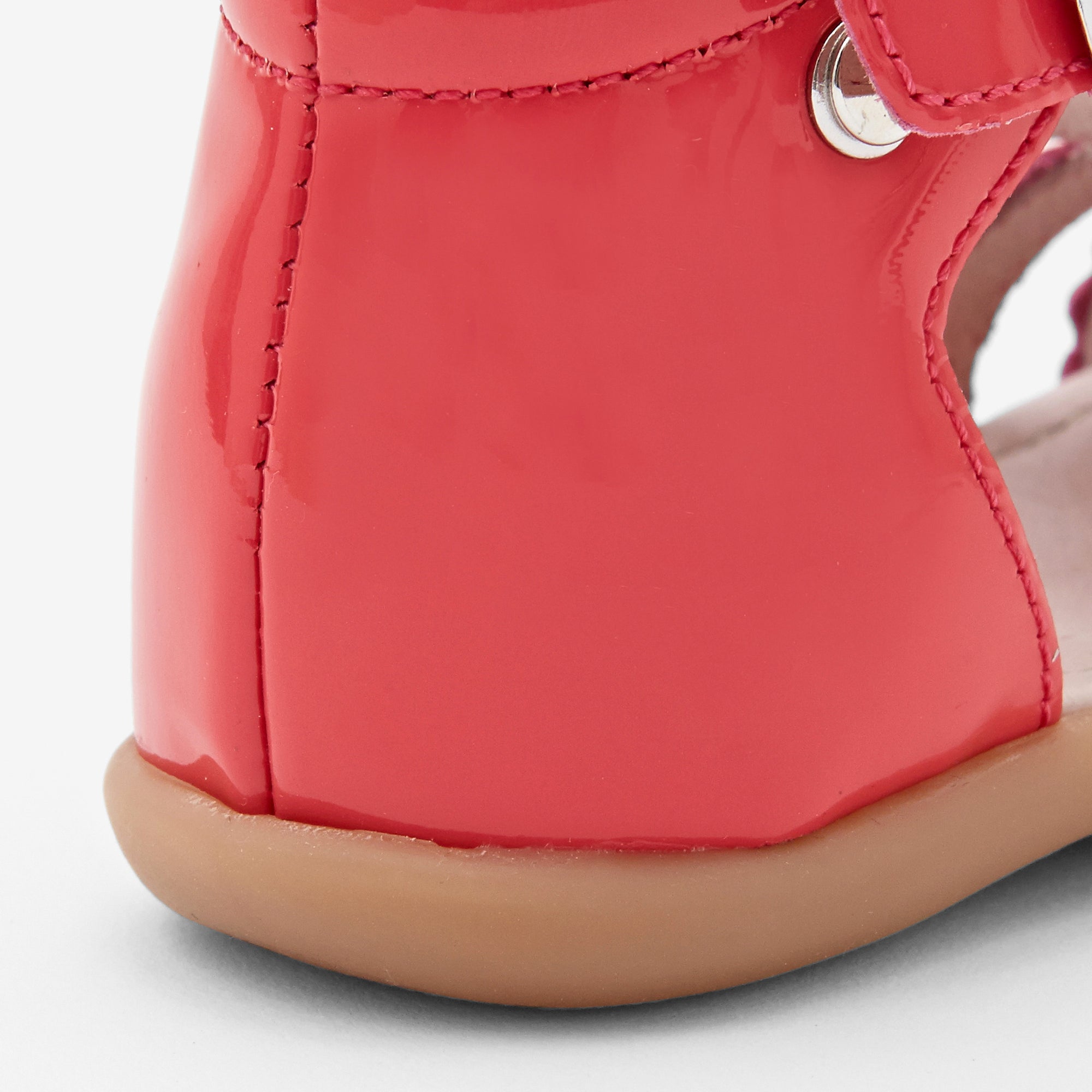 5 QTY / ROSE THE FONCE CHAUSSURES CUIR DUNE VERNIS