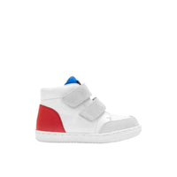 7 QTY / BLANC/MULTICO CHAUSSURES CUIR DOUGLAS