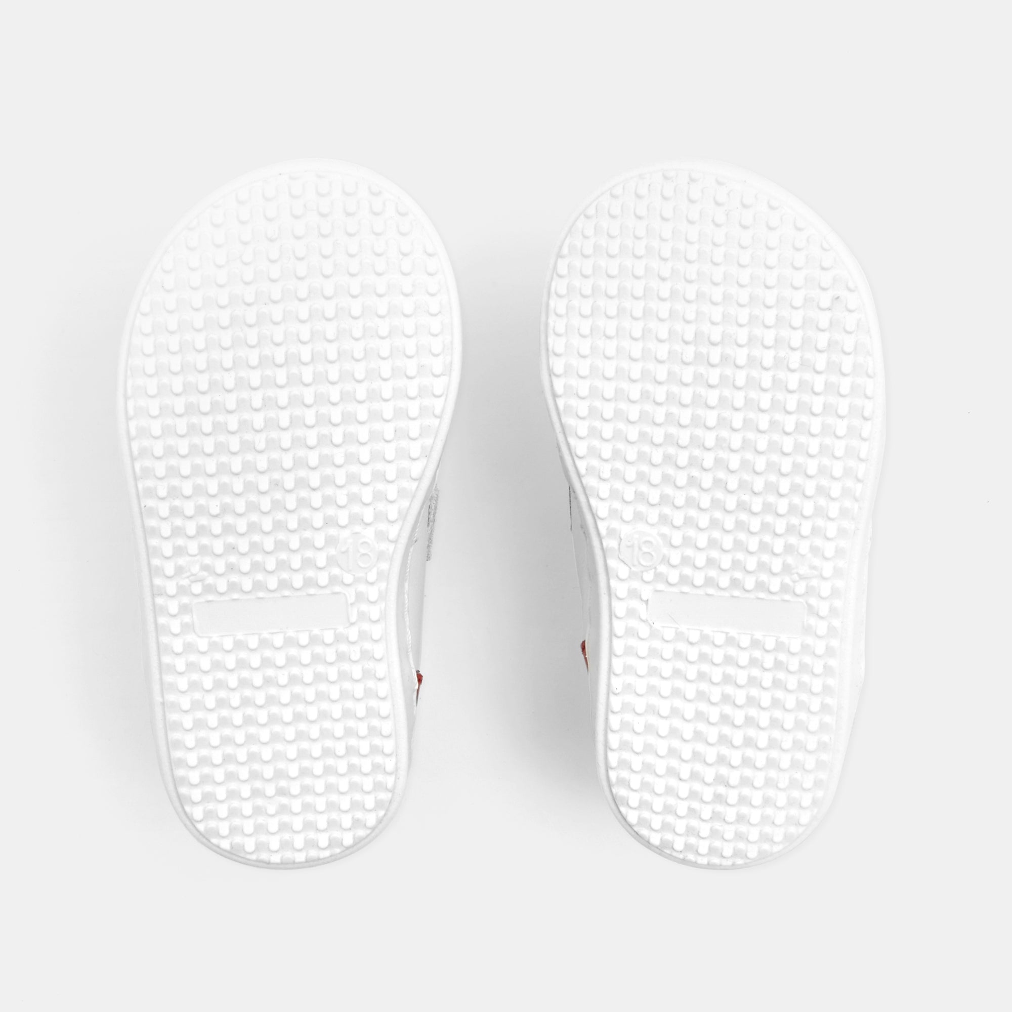7 QTY / BLANC/MULTICO CHAUSSURES CUIR DOUGLAS