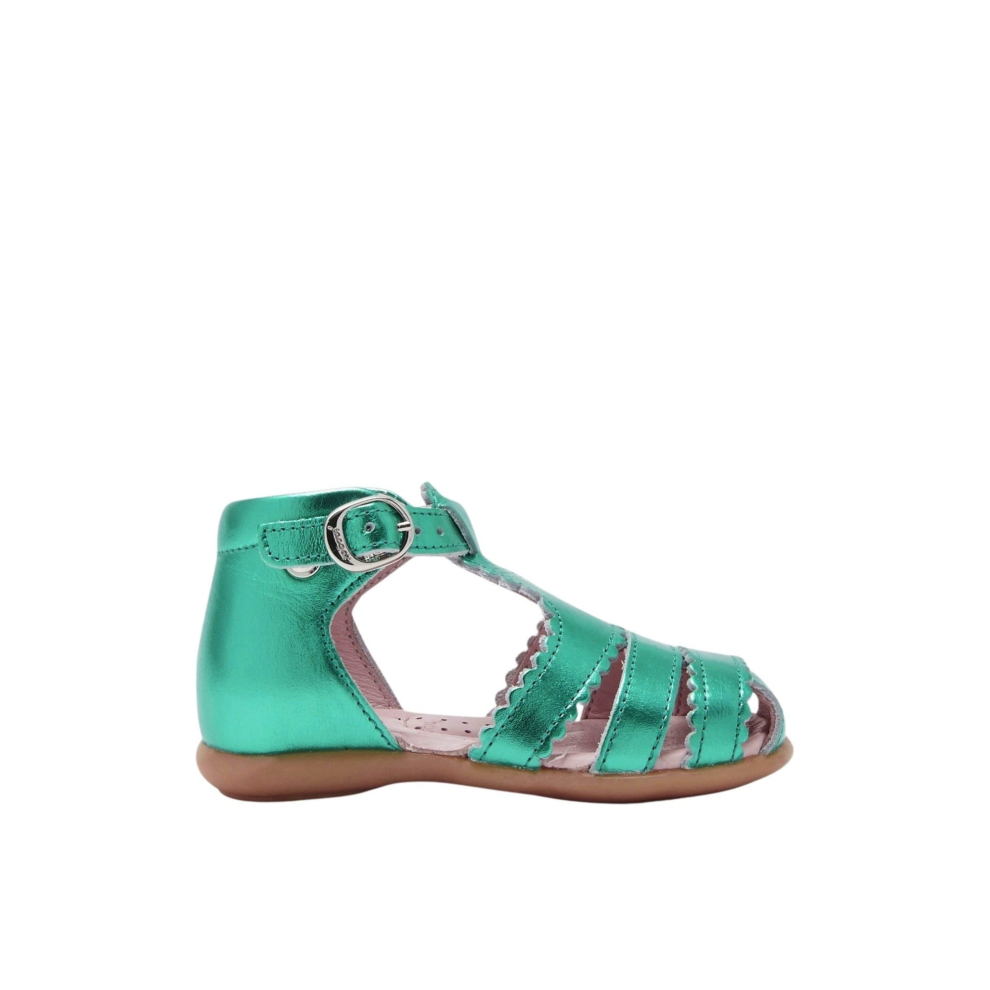 14 QTY / BLEU TURQUOISE CHAUSSURES CUIR DINETTE