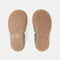 14 QTY / BLEU TURQUOISE CHAUSSURES CUIR DINETTE